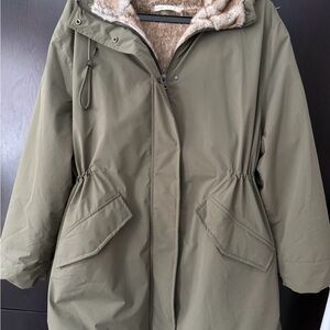 Women's Utility Jacket in Olive by [OYSHO]
